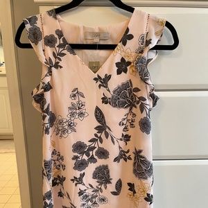 LOFT Pink Shift Dress
